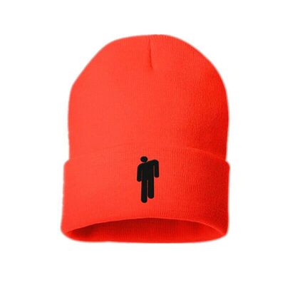 

Unisex Women Men Billie Eilish 5 Color Beanie Stickman Knit Hat Bonnet 2019