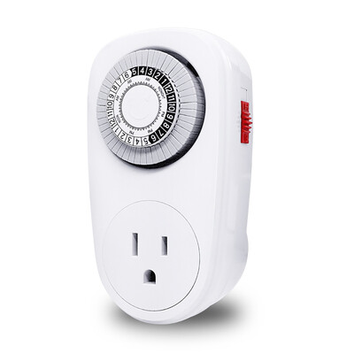 

24 Hours Mechanical Electrical Plug Program Switch Outlet Timer