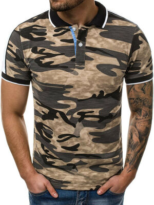 

Men Gym Tight Tops T-Shirt Short Sleeve Slim Fit V-Neck Casual Fitness