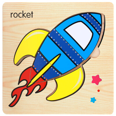

Tailored Wooden Lovely Puzzle Educational Developmental Baby Kids Training Toy Gift