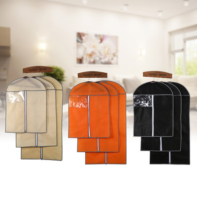 

Greensen 3 Colors 3 Sizes Breathable Zipper Type Suit Cover Hanging Garment Clothes Protector Bags Home