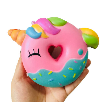 

Gotoamei Squishies Unicorn Doughnut Slow Rising Squeeze Scented Stress Reliever Toys