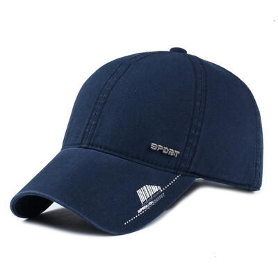 

Mens Fashion Solid Color Baseball Cap Adjustable Peaked Snapback Sports Hat