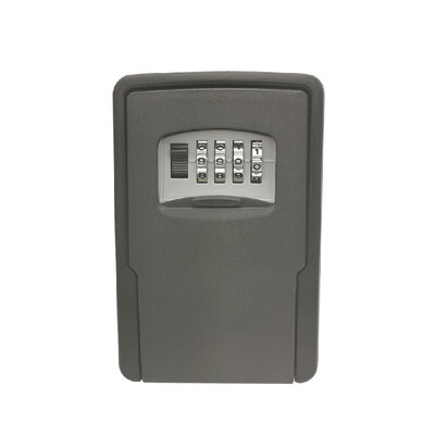 

Key Storage Lock Box Wall Mounted Key Lock Box With 4-Digit Combination for House Keys Car Keys for Home Office