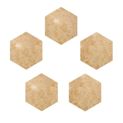 

5pcs Modern Marble Waterproof Wall Stickers for Bathroom Kitchen PVC Decal