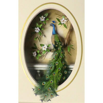 

5D DIY Full Drill Diamond Painting Peacock Cross Stitch Embroidery Mosaic