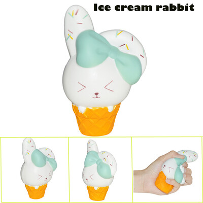 

Gotoamei Ice Cream Rabbit Scented Slow Rising Collection Squeeze Stress Reliever Toy