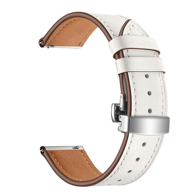 

〖Follure〗Butterfly buckle Leather Wrist Watch Strap Band For IWatch For Samsung Gear S3