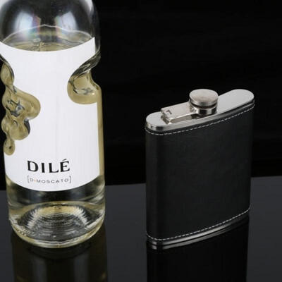 

Stainless Steel Hip Liquor Whiskey Alcohol Flask 56789oz Vodka Wine Bottle