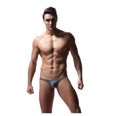 

Tailored Mens Underwear Lycra Cotton Comfortable Low Waist belt U Convex Briefs