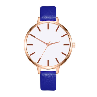 

Women Watches Golden Border Scale Dial Ladies Quartz Wristwatch High Quality Leather Strap Casual Clock Gift Relogio Feminino
