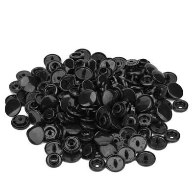

50pcs T5 Plastic Press Stud Buttons Fastener DIY Baby Clothing Snap Button