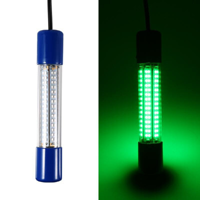 

8W 180 LEDs Underwater Night Fishing Light Submersible LED Lamp Bait Squid Fish Attracting Light Fish Finder Light with 18 Feet Co