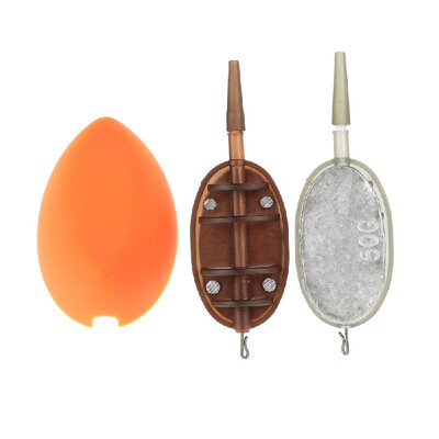 

Hybrid Inline Method Fishing Feeder Set Bream Carp Tench Coarse Fishing Tackle with Bait Mould 25g30g40g50g