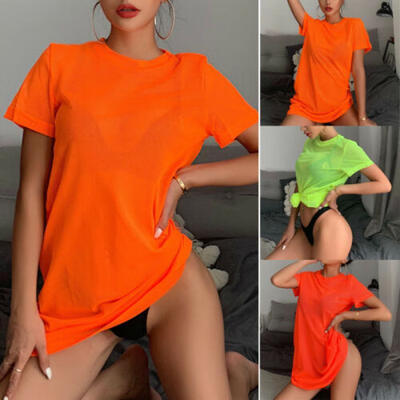 

Womens Mesh Sheer Mini Beach Dress Bikini Cover Up Sarong Summer Wear Swimwear