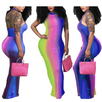

Plus Size Ladies Long Sleeve Floral Boho Women Party Bodycon Maxi Dress Clothing