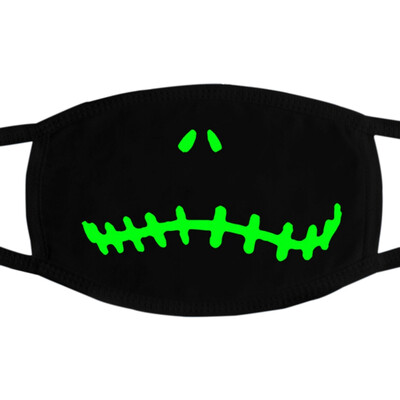 

Festival Skull Masks Skeleton PM25 Dustproof Skull Half Face Mask Multi Use Autumn Winter Luminous Accessories Mask For Adult