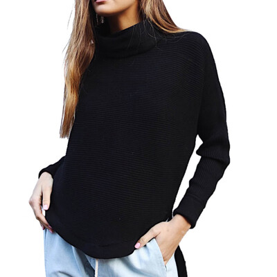 

Hot 2017 Autumn Women Sweaters And Pullovers Fashion Turtleneck Sweater Women Thickening Loose Pullover Sweater
