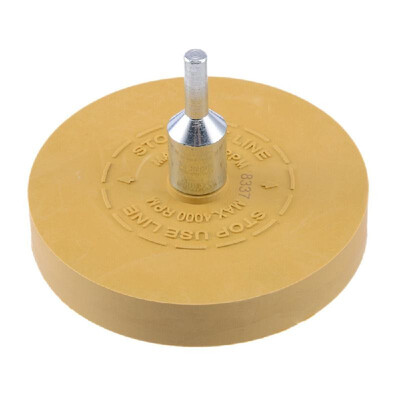 

35 Rubber Eraser Wheel 4" Pneumatic Tools Air Tire Buffer Glue Air Die Grinder Wheel for Electric Drill