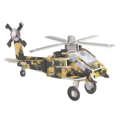 

DIY Puzzle AirplaneShip Model 3D Puzzle Children Building Block Toy Random