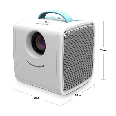 

Q2 Mini Portable LCD Projector 700 Lumens 1080P 70" Kids Video Story Animation Projection Machine Family Education School Busines