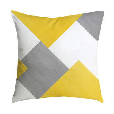 

Siaonvr Pineapple Leaf Yellow Pillow Case Sofa Car Waist Throw Cushion Cover Home Decor