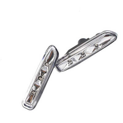 

1 Pair 6313837071963138370820 LED Side Marker Light Fender Side Lights Replacement for BMW 3 Series E46 99-01