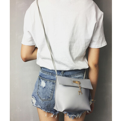 

Tailored Women Messenger Bags Vintage Small Deer Pendant Handbag Casual Bag