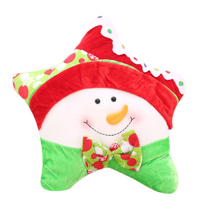 

Tailored Christmas Candy Five-star Pillow Holiday Decorations Commodity For Christmas