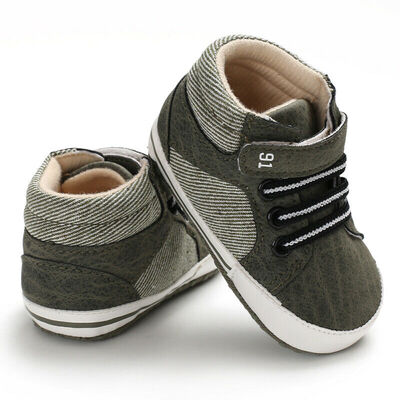 

Newborn Baby Boy Girls Soft Sole Crib Shoes Warm Boots Anti-slip Sneakers 0-18M