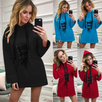 

Women Hoodies Long Sleeve Pullover Sweater Jumper Sweatshirt Casual Tops New