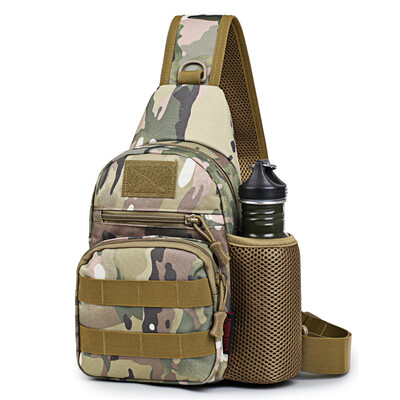

Men Outdoor Practical Nylon Water-resistant Chest Bag