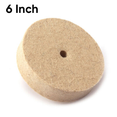 

150mm Polishing Wheel Wool Felt Polisher Buffing Pad Disc For Rotary Tool