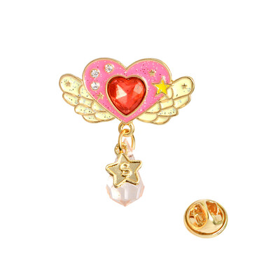 

Fashion Cartoon Animal Horse Pony Unicorn Bow-knot Badge Pins Brooch Jewelry