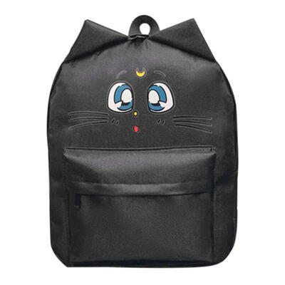 

Women Shoulder Bag Cat Ear Canvas Cute School Bags Backpacks