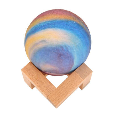 

3D Print LED Moon Lamp Touch Remote Control Bedroom Night Light Rainbow