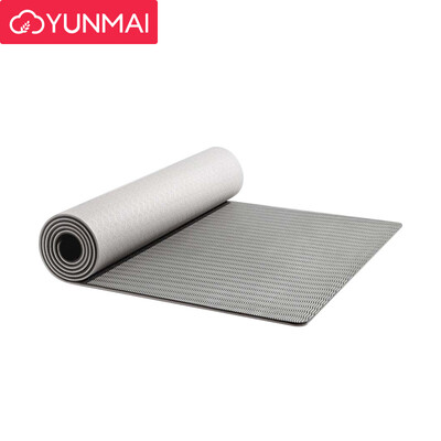 

Yunmai YUNMAI yoga mat for men&women beginners sports fitness mat tpe green double-sided anti-skid widened long thickening to send portable backpack warm gray