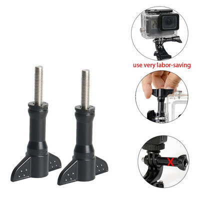 

〖Follure〗2PC With Adjustable Screw For GoPro Hero 201865 433Xiaomi Action Camer