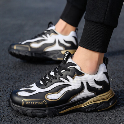 

Old shoes mens shoes thick-soled versatile mesh shoes fashion casual sports shoes running shoes