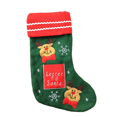 

Tailored Christmas Santa Claus Snowman Elk Xmas Decoration Ornament Sock Decors