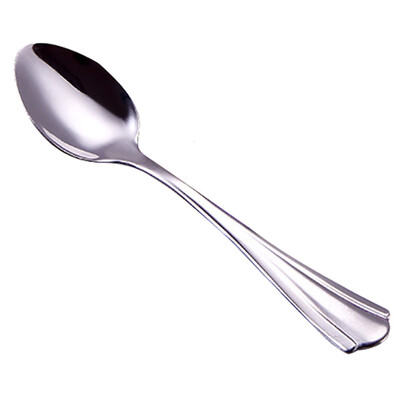 

Toponeto Stainless Steel Spoon Handle Flatware Ice Cream Drinking Tools Kitchen Gadget BK
