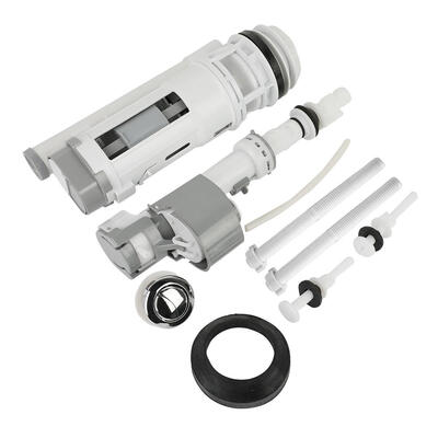 

Greensen Toilet Fill Valve Drain Flush Valve Button Kit Bathroom Accessories for Two Piece Toilet