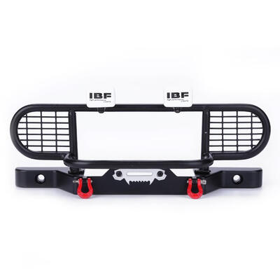 

Front Bumper With 4pcs Square Lamp for TRX-4 Rc4wd Axial scx10 RC Car