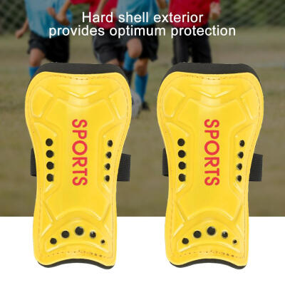 

Greensen A Pair Child Football Shin Pads Training Leg Guards Sport Safety Protector Adjustable Strap