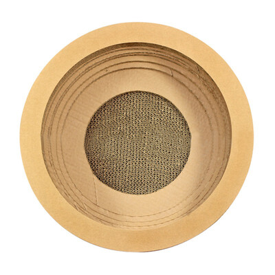 

Bowl Type Corrugated Paper Cat Scratch Board Litter Cat Bed Sofa Claw Claw Board Toy Pet Paper Rest Place Bowl Shape