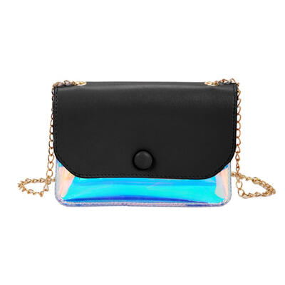 

Laser Transparent Shoulder Handbags Women Chain Casual Small Crossbody Bags