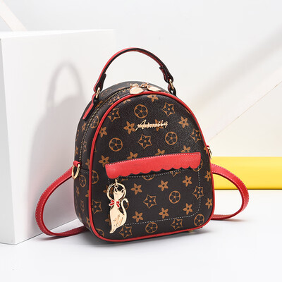 

Han Bansen a new little girl is a fashion girl with one shoulder&one shoulder backpack shoulder shoulder