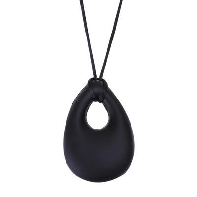 

Kids Silicone Baby Teether Drop Ring Teething Toddler Necklace Molars Tooth