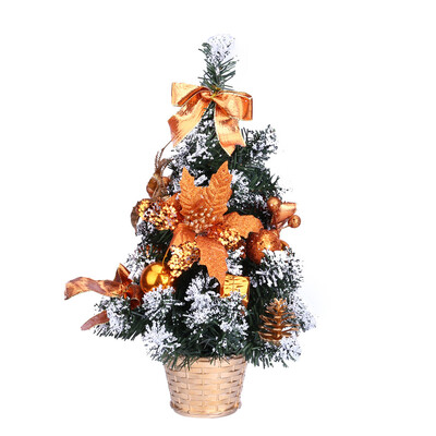

〖Follure〗Mini Christmas Tree Ornament Desk Table Festival Xmas Party Decor Gifts 40cm