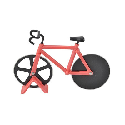 

Pizza Cutter Bike Shape Stainless steel Pizza Pancake Cutting Knife Baking Tools
